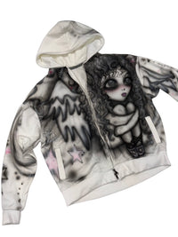 Custom airbrush hoodie