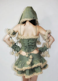 Earth Wings Corset Top