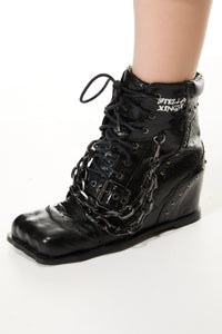 Night Chain Ankle Boots