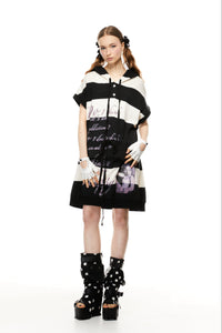 Happy Addiction sleeveless Hoodie