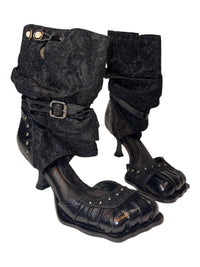 Black Cowboy Pump